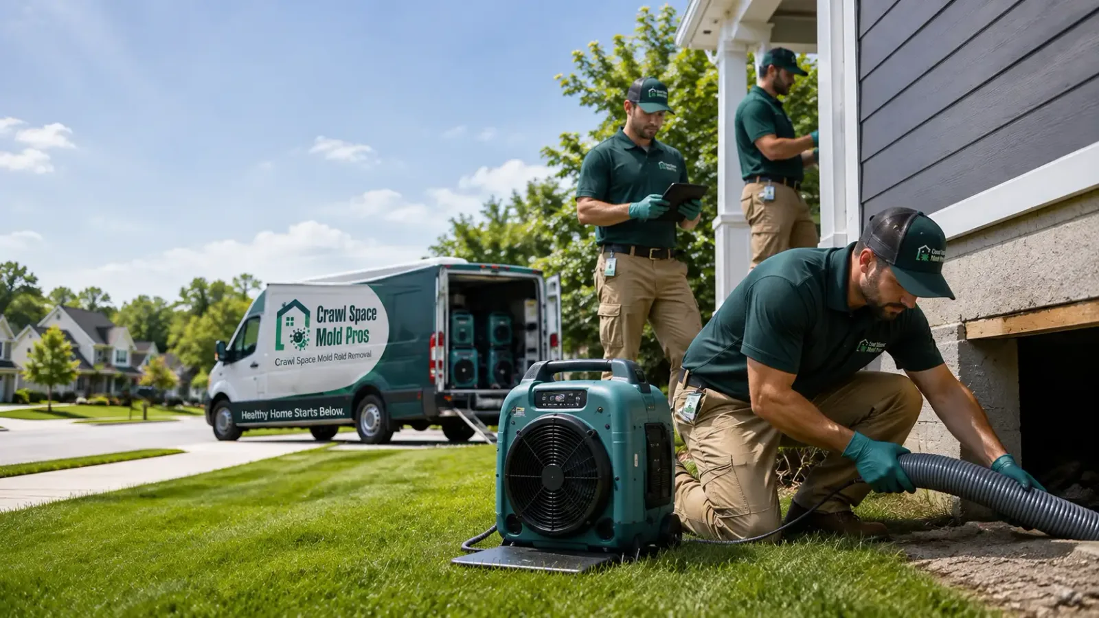 Crawl Space Mold Removal in Marietta, OH